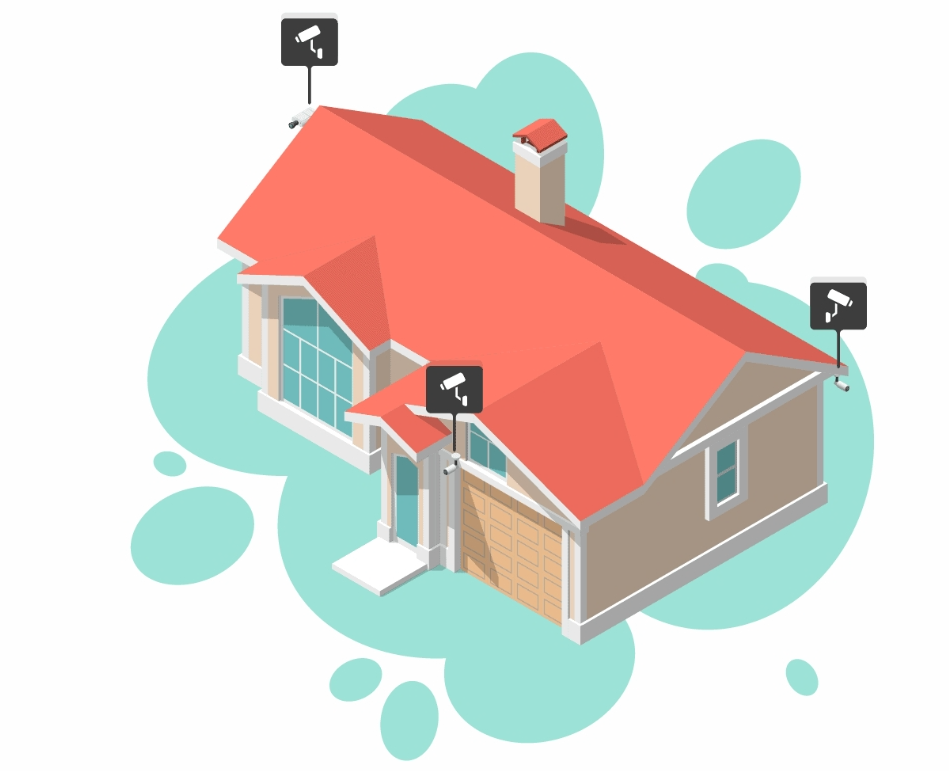 安裝監控攝像機 安裝監控攝像機